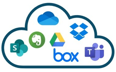 Image d'illustration qui représente le cloud