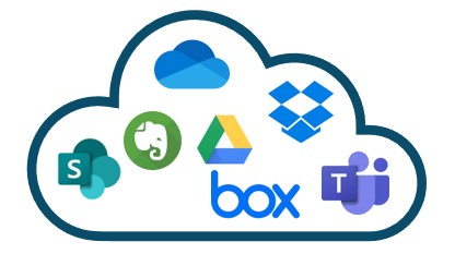 Image d'illustration qui représente le cloud